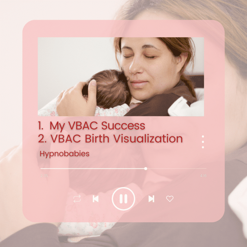 VBAC Success 2-Track Hypnosis SET