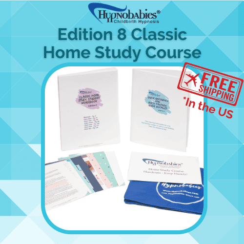 Hypnobabies Edition 8 Classic Home Study Course with Free US Shipping