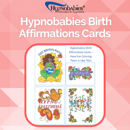 Hypnobabies Birth Affirmations PDF Coloring Book